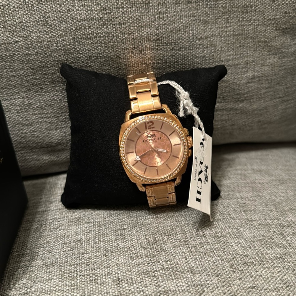Coach watch Rose Gold